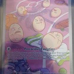 Pokemon Exeggcute Full Art Rare 192/191 Surging Sparks