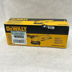 Dewalt 4 1/4 paddle switch small angle grinder with wheel new inbox DWE402W