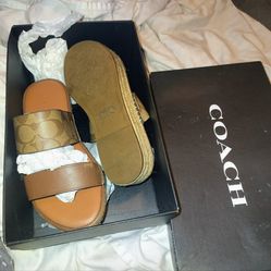 Name brand coach shoes female size 7