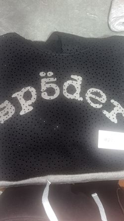 Black Vvs Spider hoodie Size-L