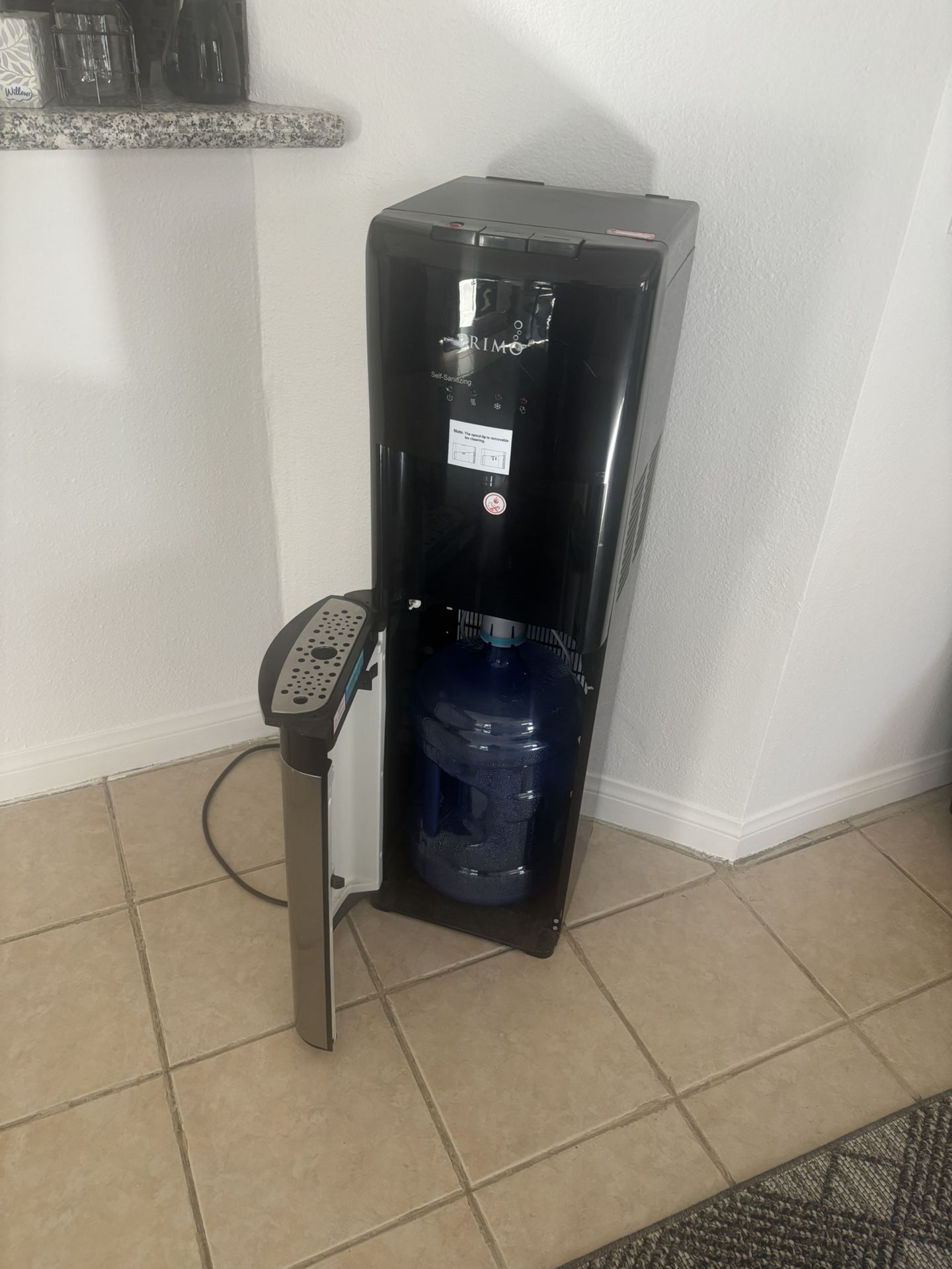 Front Water Dispenser