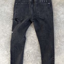 Ksubi Boneyard Chitch Ripped Distressed Denim Jeans Size 31