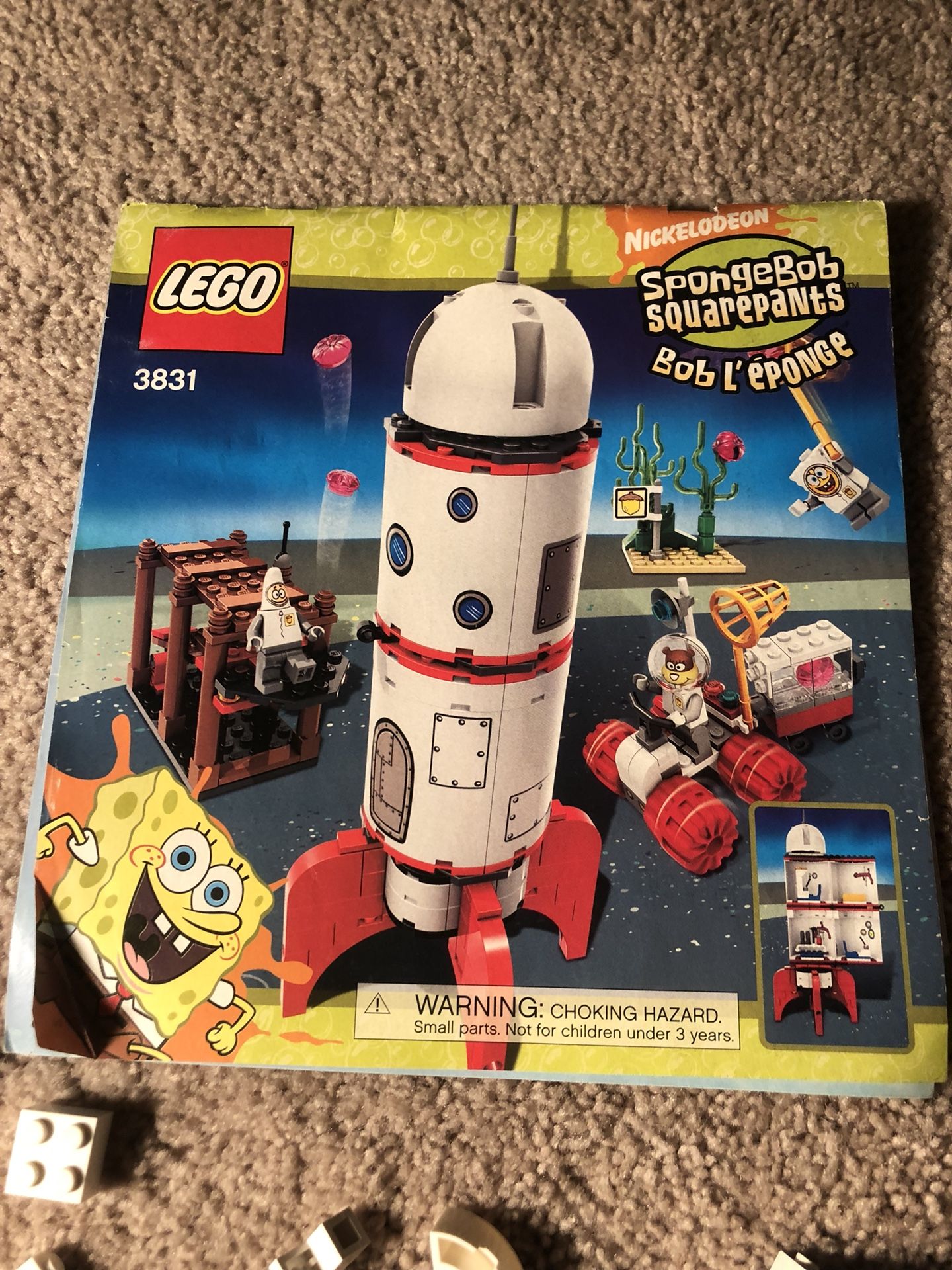 LEGO 3831 Spongebob Squarepants Rocket Ride for Sale in Tempe AZ OfferUp