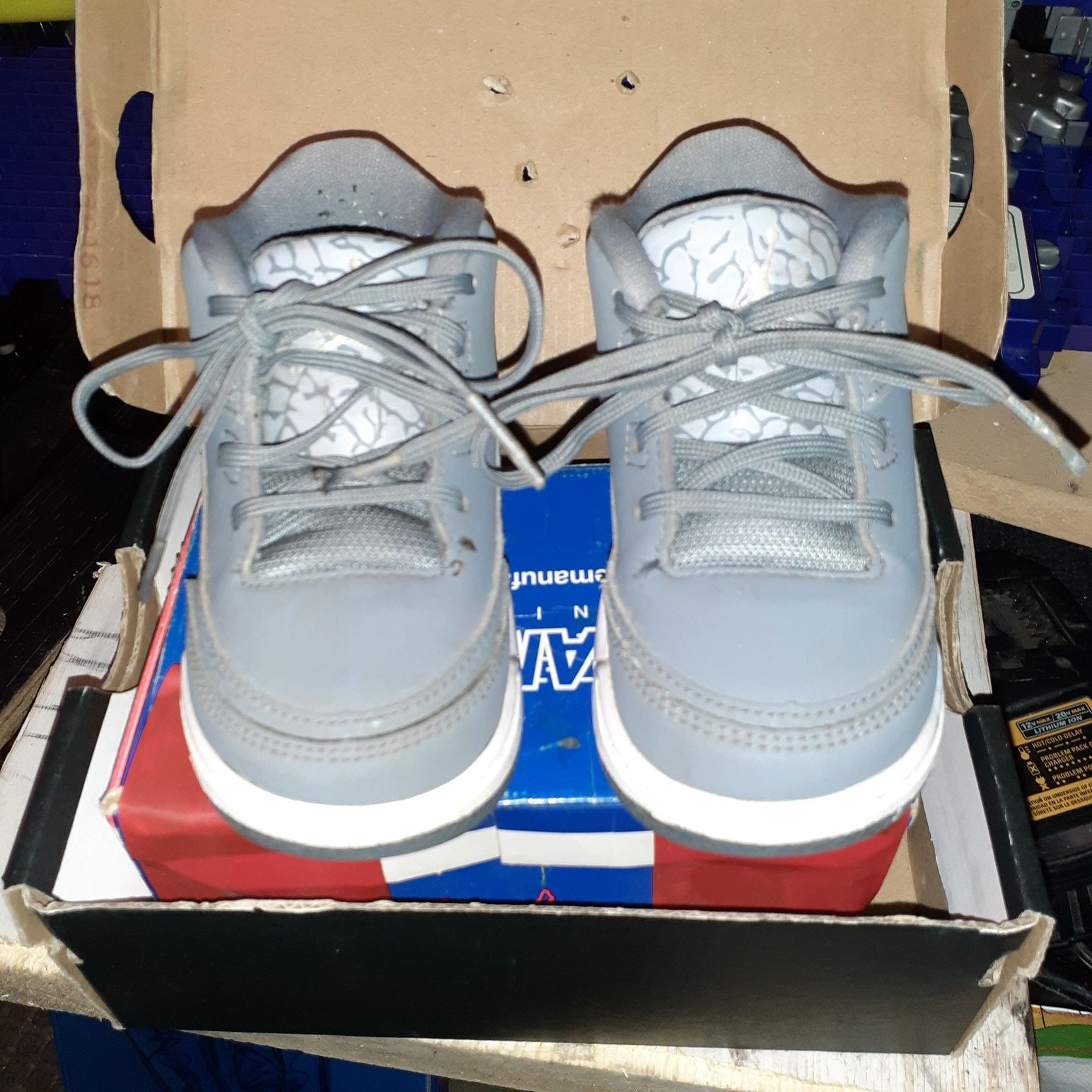 Jordan cool grey toddler 6