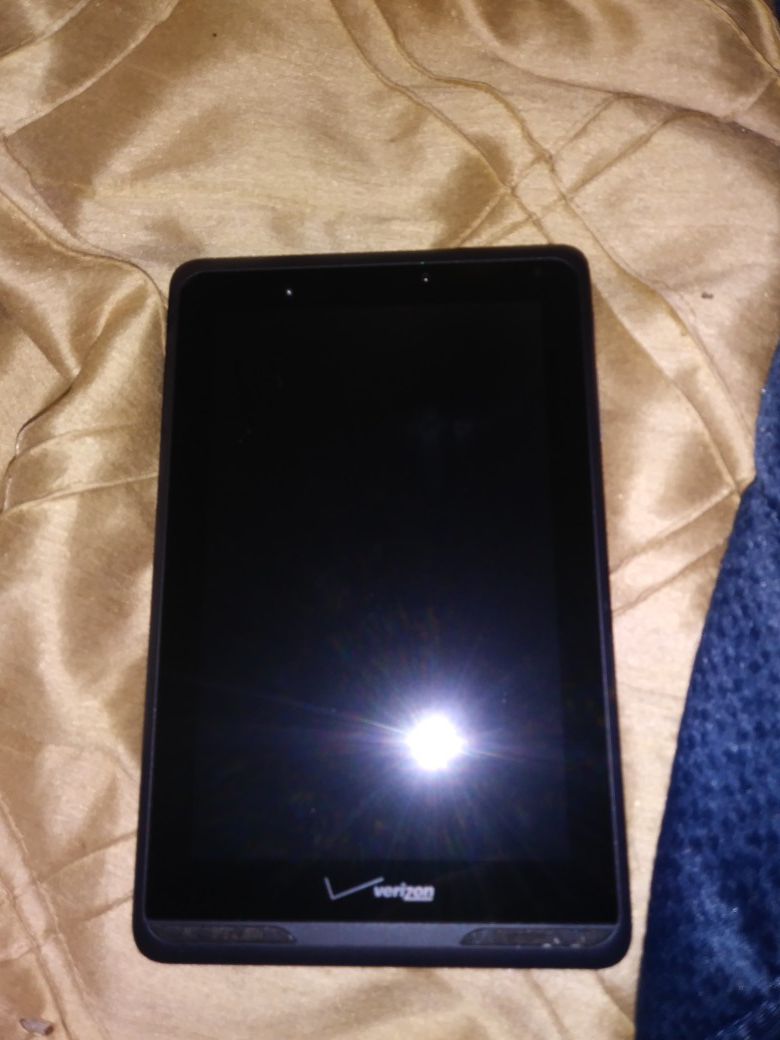 Verizon Tablet with Android operating system