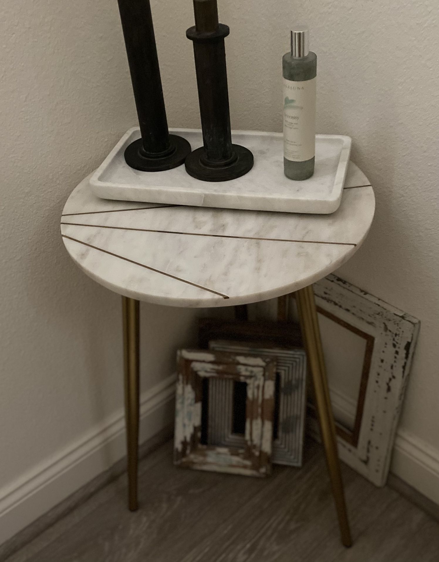 Marble End Table
