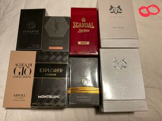 Designer Men's Fragrance Collection – 7 Boxes