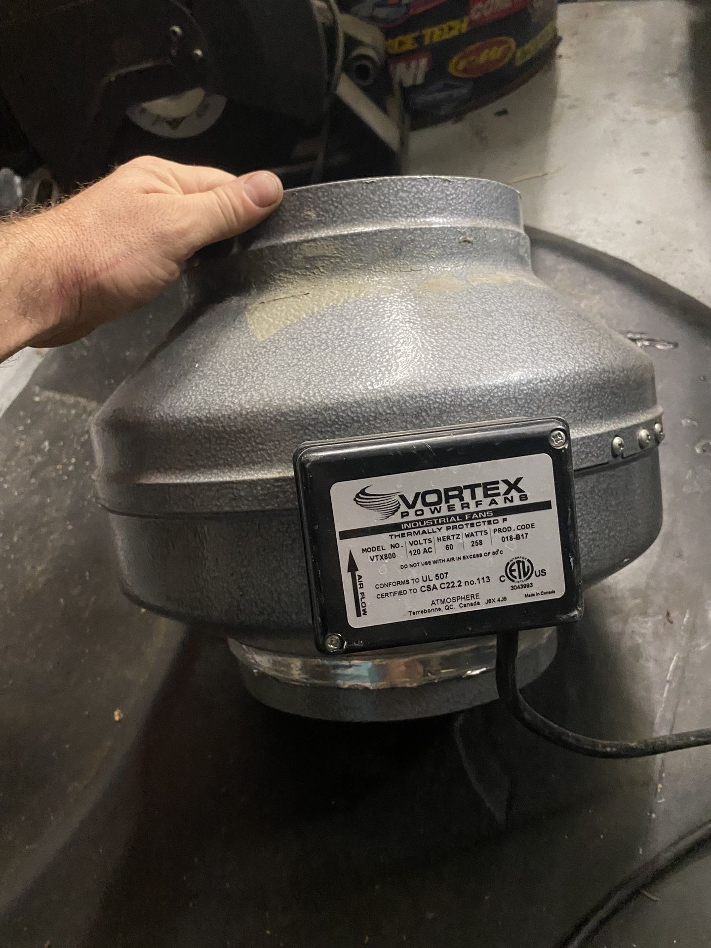 Fan Exhaust Fan Grow