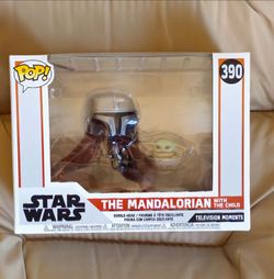 Funko Pop! Star Wars The Mandalorian with the Child