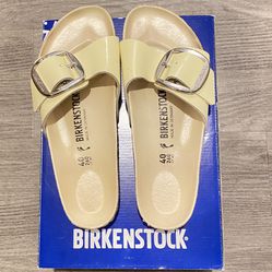 Birkenstock Women's Madrid Big Buckle Sandals Size 9.95 US/ 40 EU