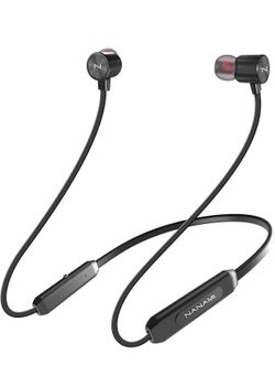 NANAMI - Auriculares Bluetooth 5.0 inalámbricos IPX7 impermeables para deportes con micrófono, auriculares estéreo de alta fidelidad para graves profu