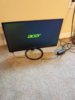 Acer R221Q 21.5" Full HD IPS Black monitor W/Power Adaptor