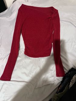 Burgundy long sleeve