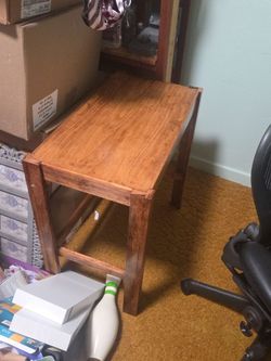 Handmade Wooden Side Table