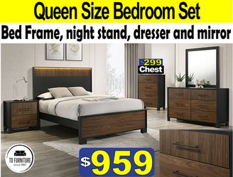 4 Pc Queen Bedroom Set