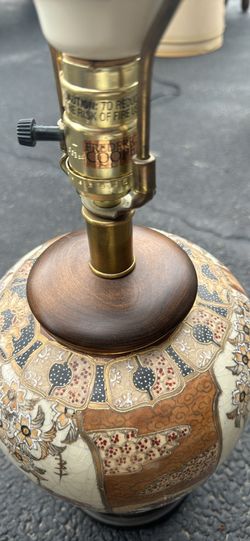 Antique Japanese lamp