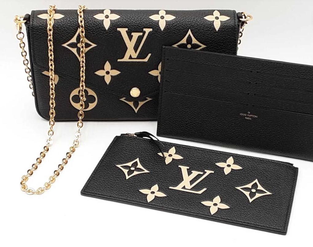 LV crossbody and wallet 1:1
