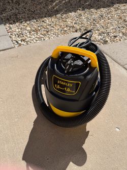 Yellow and Black We/Dry Vacuum