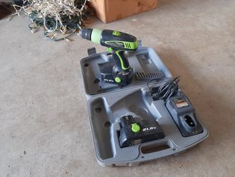 Kawasaki 21.6 V  2speed Drill