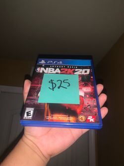 PlayStation 4 & 5 Video Game PS5 PS4 NBA 2K20 Basketball