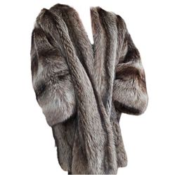 Vintage Bergdorf Goodman Genuine Raccoon Fur Coat 