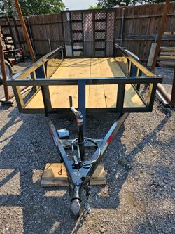 12x5 Brakes,Gate, Squere Pipe Top Traila 2026 Year