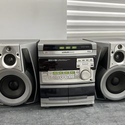 Philips Magnavox vintage stero CD/cassette Radio