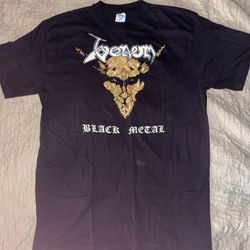 Venom Black Metal Band Shirt Size Large