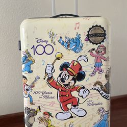 Disney Limited Edition 100th Anniversary 28 Luggage 