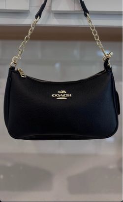 Black coach purse