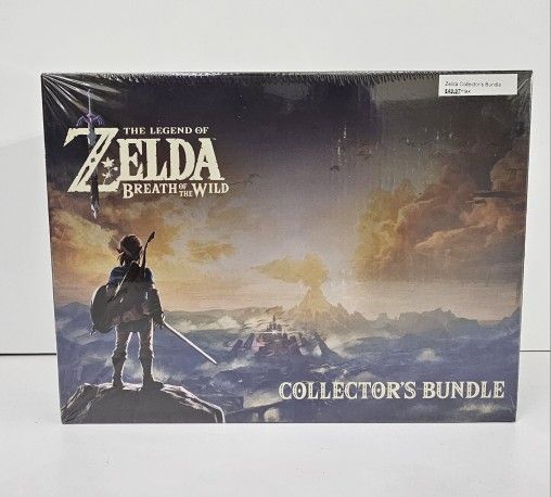 Legend of Zelda: Breath Of The Wild 6 Piece Collector's Bundle, New & Sealed