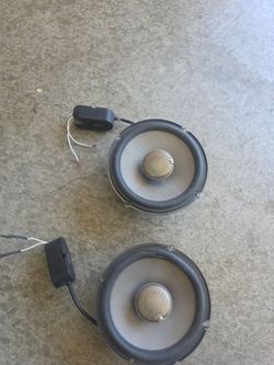 Free 6.5 infinity car speakers