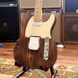 Squier Telecaster — Natural Wood Refin / Vintage-Style