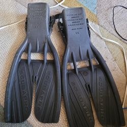 Scuba Pro Twin Jet Heavy Duty Fins Size Large