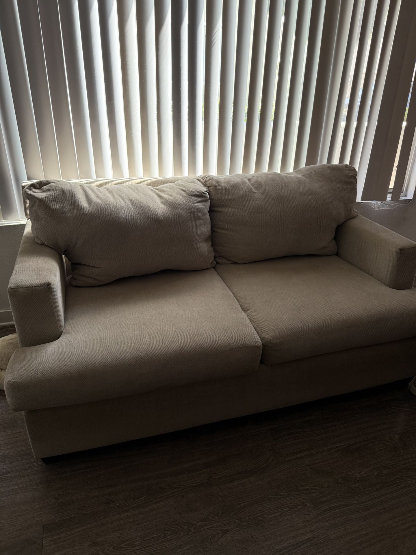 2pc Couch With Love Seat
