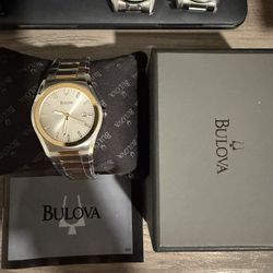 BULOVA 2 Tone Men’s Watch