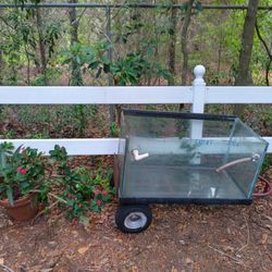 Thick Glass Water Tank  18"-19"1/2x19"1/2Hx37"L, Aquarium 