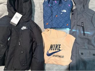 NIKE/NORTHFACE BOYS COATS (TODAY ONLY 80)
