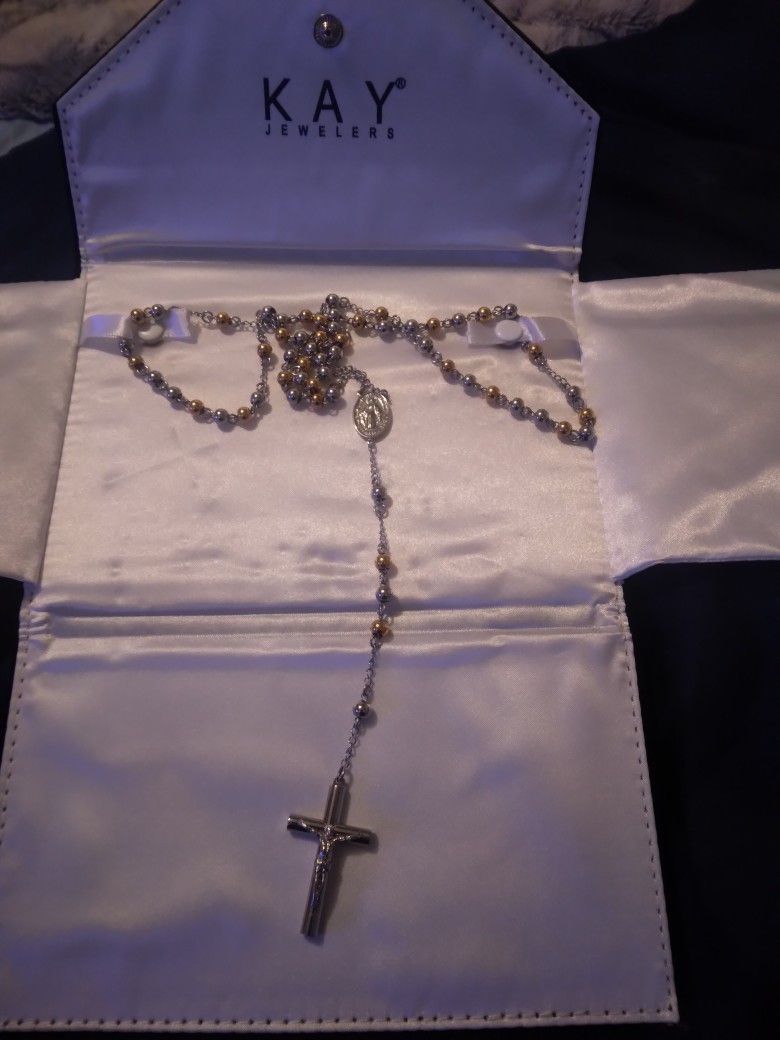 Rosary from Kay's Jewelers