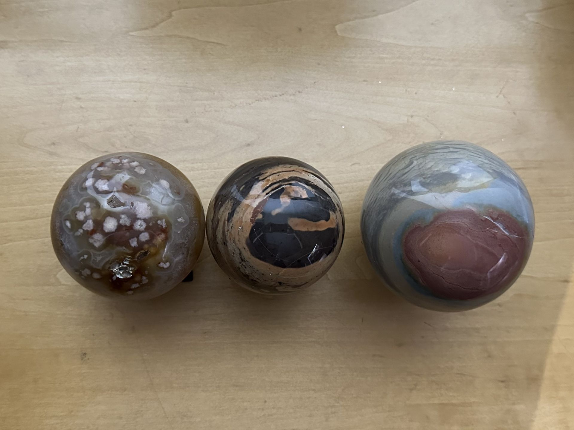 Crystal Spheres, See Description For Type And Price!