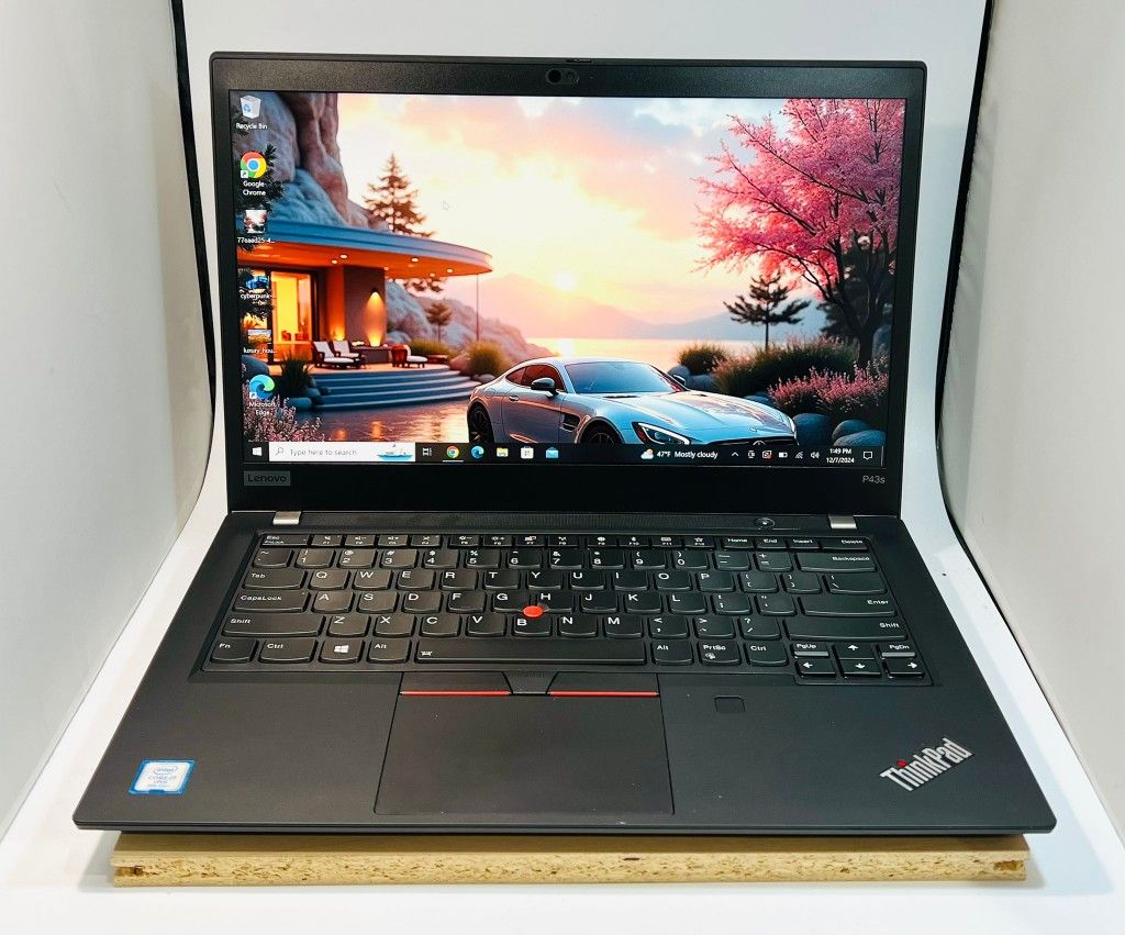 Lenovo ThinkPad P43S i7-8665u 2.11Ghz 32GB RAM 500GB SSD NVIDIA Quadro P520 2GB-VRAM TouchScreen