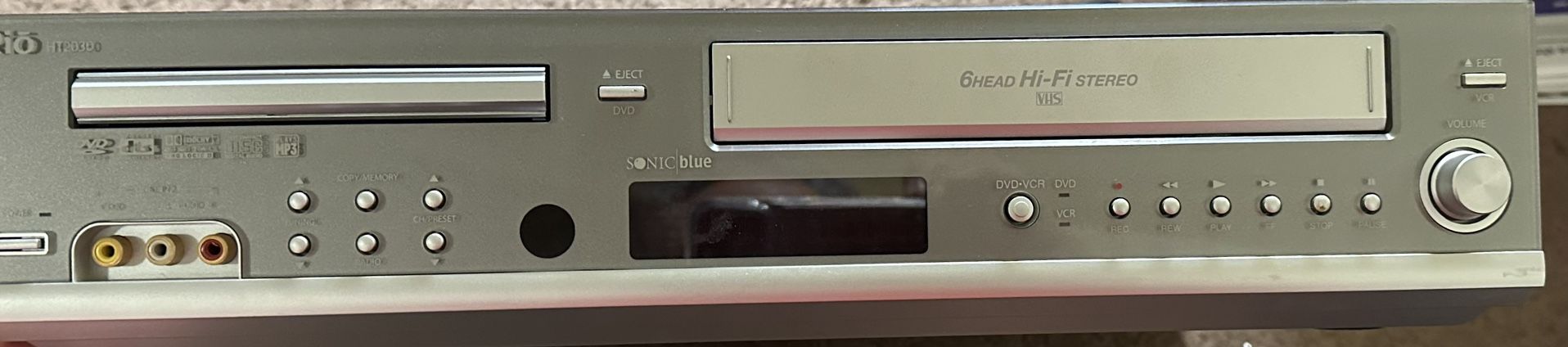 Home Theater By Rio With DVD & VHS Player