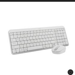 Logitech Bluetooth Compact Combo Keyboard and Mouse - White