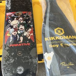 Skateboard Decks Primitive Mha And Soy Sauce