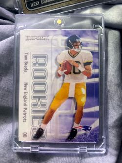 Tom Brady rookie card