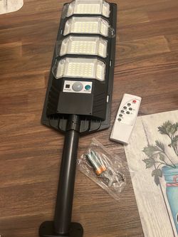 New Outdoor LED Solar Waterproof Motion Sensor Street Light