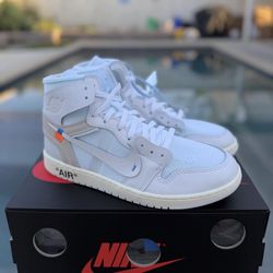 Jordan 1 high Virgil Abloh Alaska Sz 11