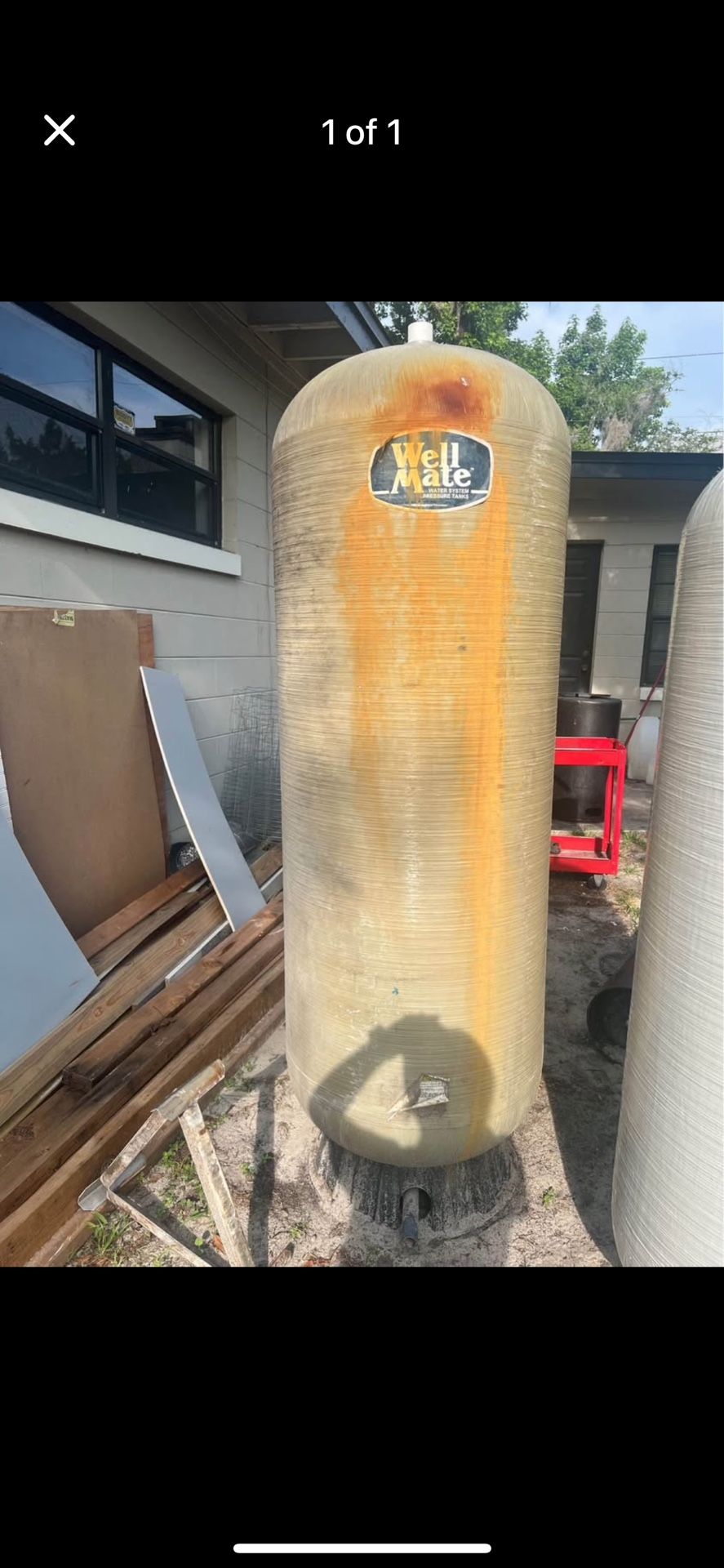 Used Retention Tank