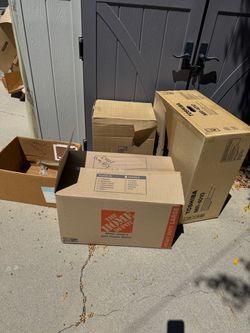 FREE sturdy moving boxes
