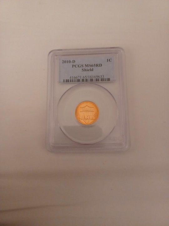 2010 D Shield Penny MS65RD
